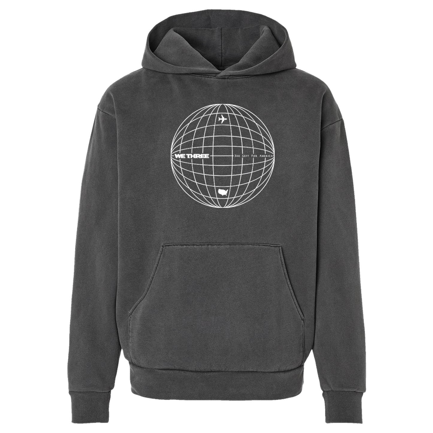 She Left For America Hoodie