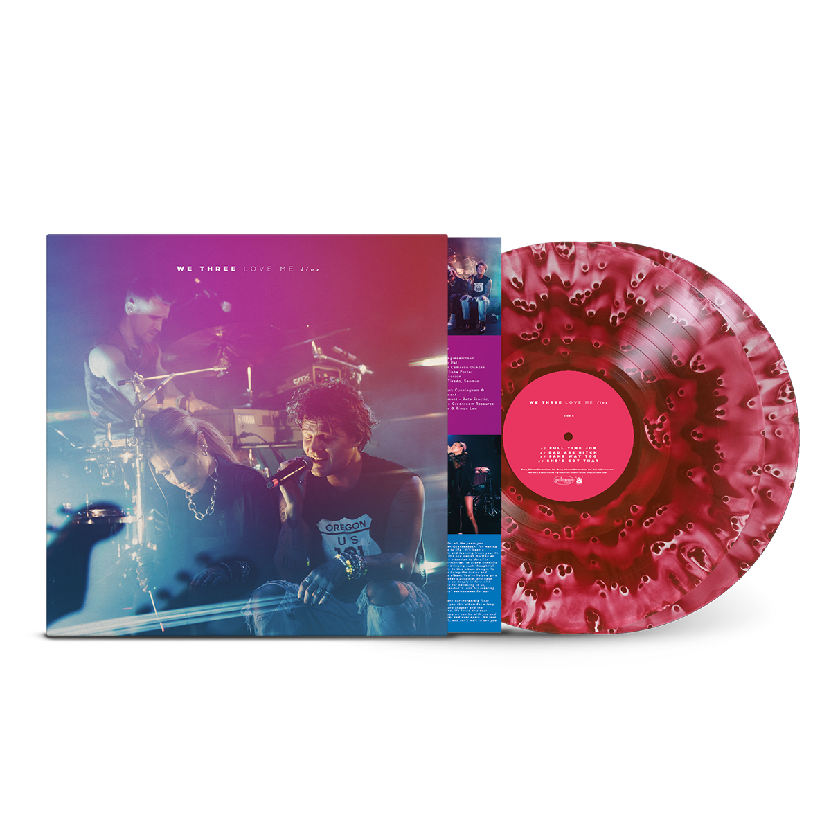 Love Me Live Vinyl 2LP