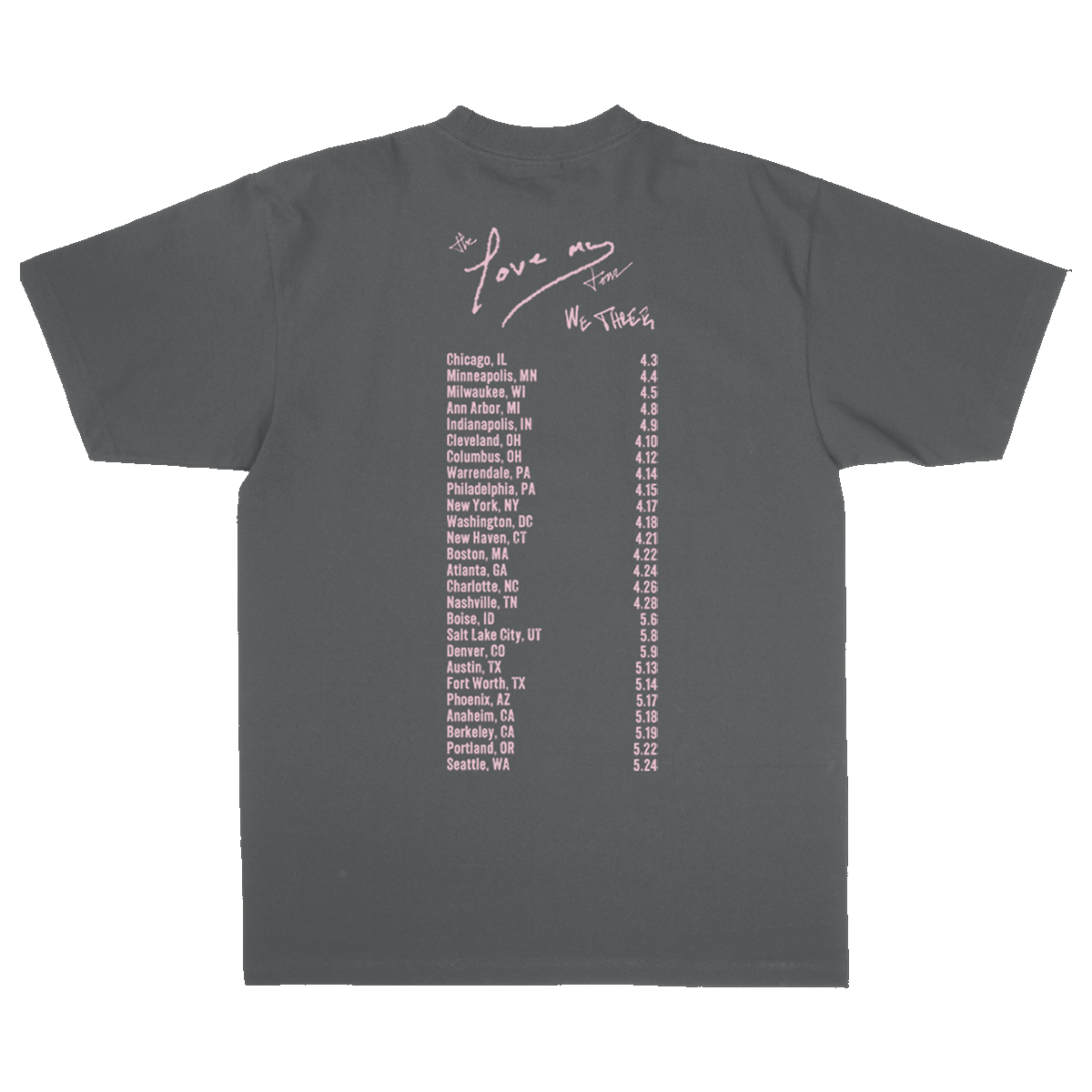 Love Me Tour Tee